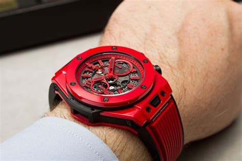 hublot unico red magic precio|Fotos en vivo y precio del Hublot Big Ba.